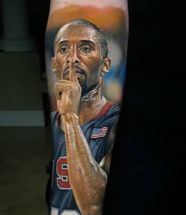 那些致敬科比的纹身,哪一个最酷?球迷:曼巴精神永存