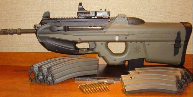 比利时fn f2000突击步枪!