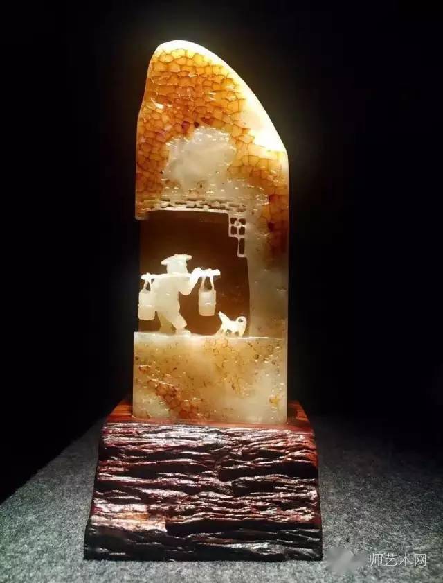 石雕工艺美术大师—陈益传 作品创作过程