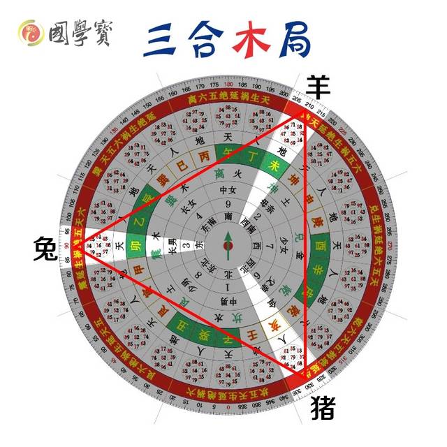 一看就懂三合局"水局,木局,火局,金局"位置摆放攻略!