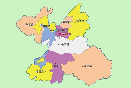 岳阳市地图全图 放大图片