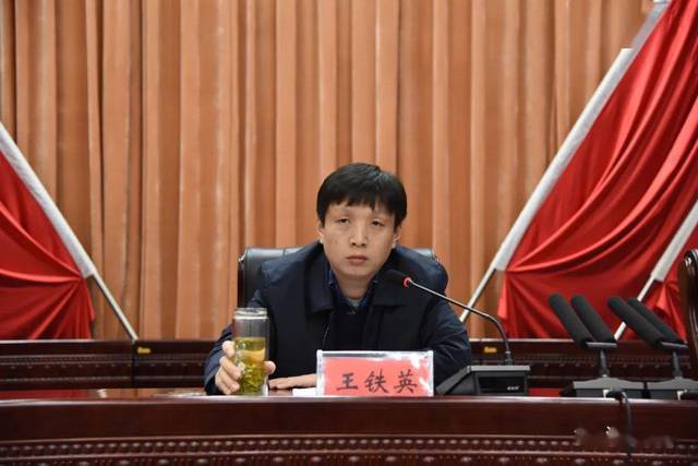 县委常委,县纪委书记,县监委代主任王铁英对机关
