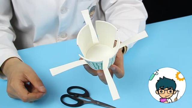 科学小实验:转到自嗨的走马灯,两个纸杯就可以diy