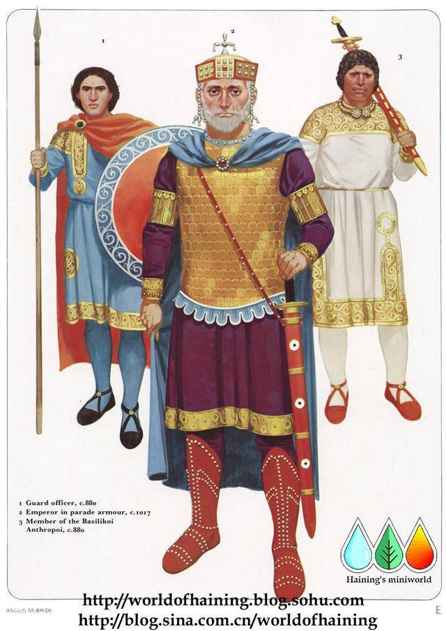 左侧持矛者即为"hetaireia" 罗马首都卫戍军团(numeroi)