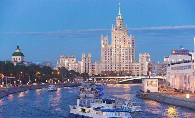 俄罗斯第一大城莫斯科,和中国经济最强的