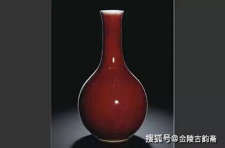 清時代　郎窯紅釉碗　紅釉開片内白釉碗　豇豆紅釉茶盞 深腹碗(F-144) 为什么郎窑红开片而祭红不开片？_搜狐网