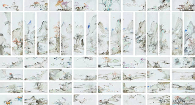 中国美術 清末 民国早期 淺降彩瑞獸紋瓷板 中国美術 清末 民国早期 淺降彩瑞獸紋瓷板 清末民初浅绛彩瓷名家