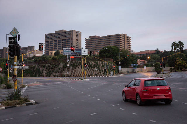 "封城"中的约翰内斯堡