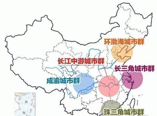 以建設大灣區長三角京津冀的強度力度認識成渝地區雙城經濟圈