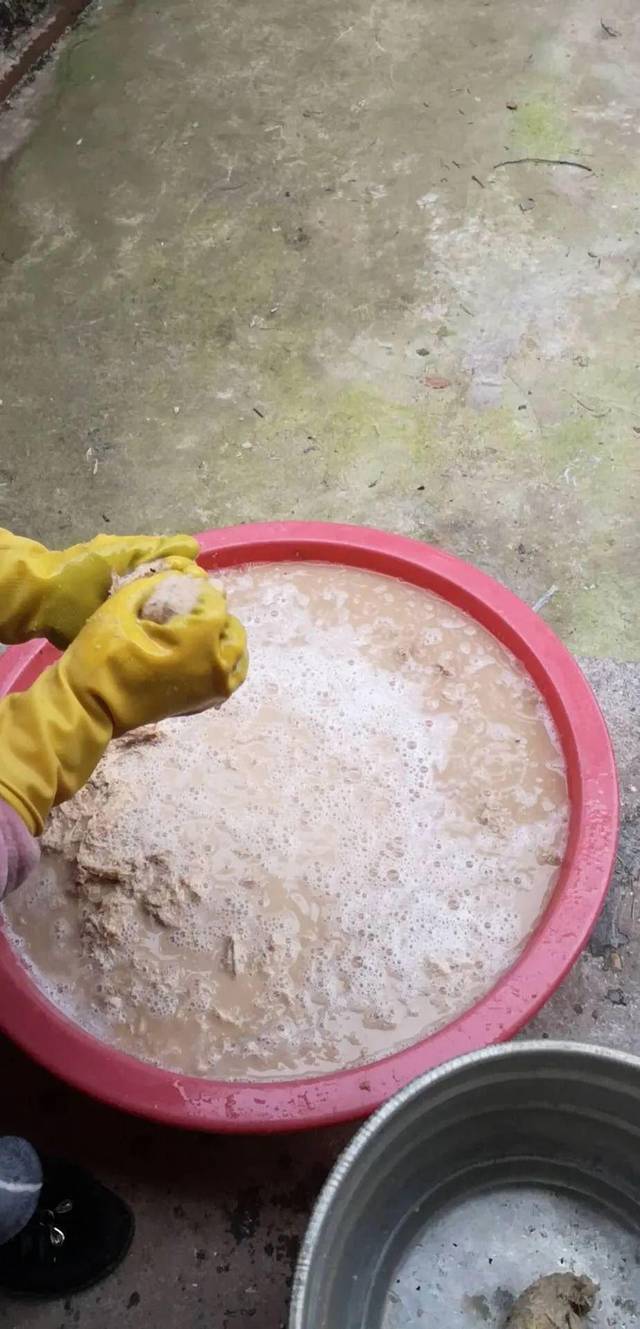 自家纯手工打制 纯天然野生葛根粉