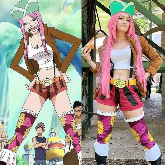 神级海贼王cos,山治携人妖王国强势来袭!罗宾美出新高度