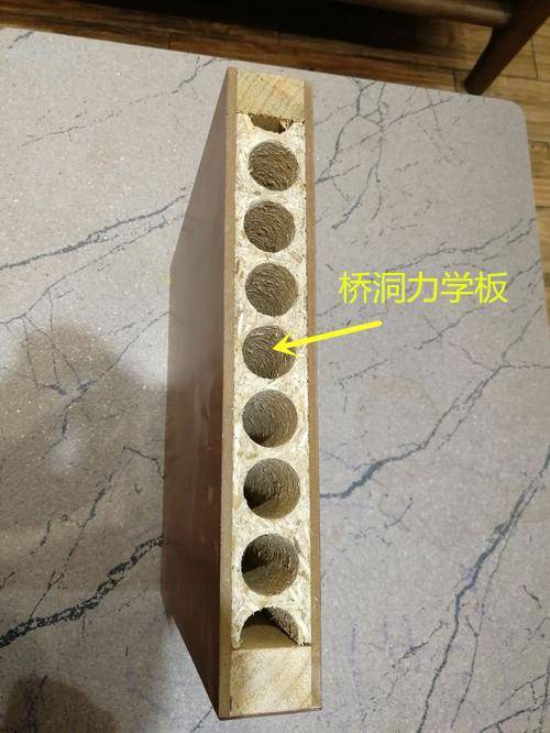 这种门采用的桥洞力学板,是特地将内部做成这样独特的管状结构,且不说
