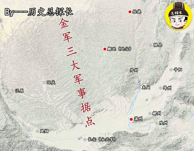 地图上的战争:金国大军横扫宋军,直扑江淮,赵构出逃扬州