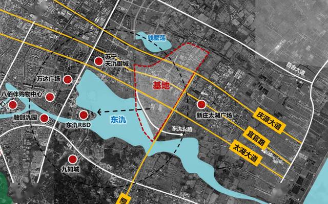 王婆河以东城市规划设计出炉!30公顷的乐活水街,江南大学来了!