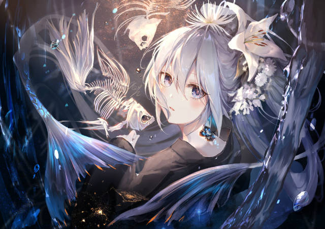 嘘,有人在偷偷看你!p站回眸特辑动漫女生头像