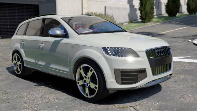 gta5 mod 很强大很完美 奥迪q7 v12 tdi