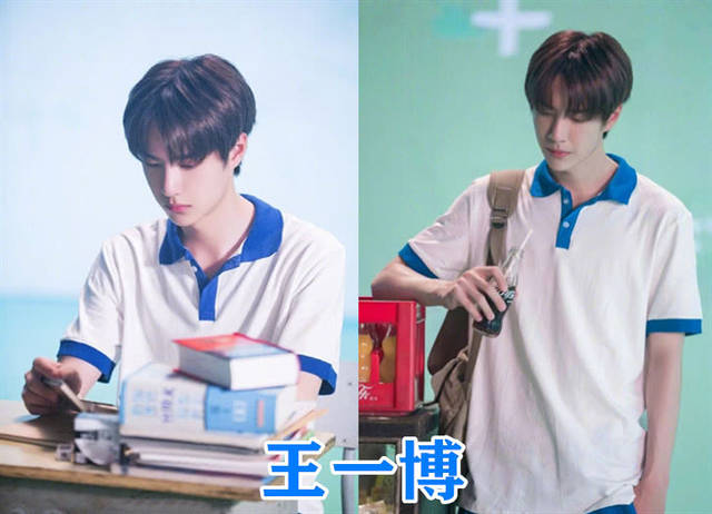 原创郑爽学生装,王一博学生装,鞠婧祎学生装,看到张新成:是初恋啊!