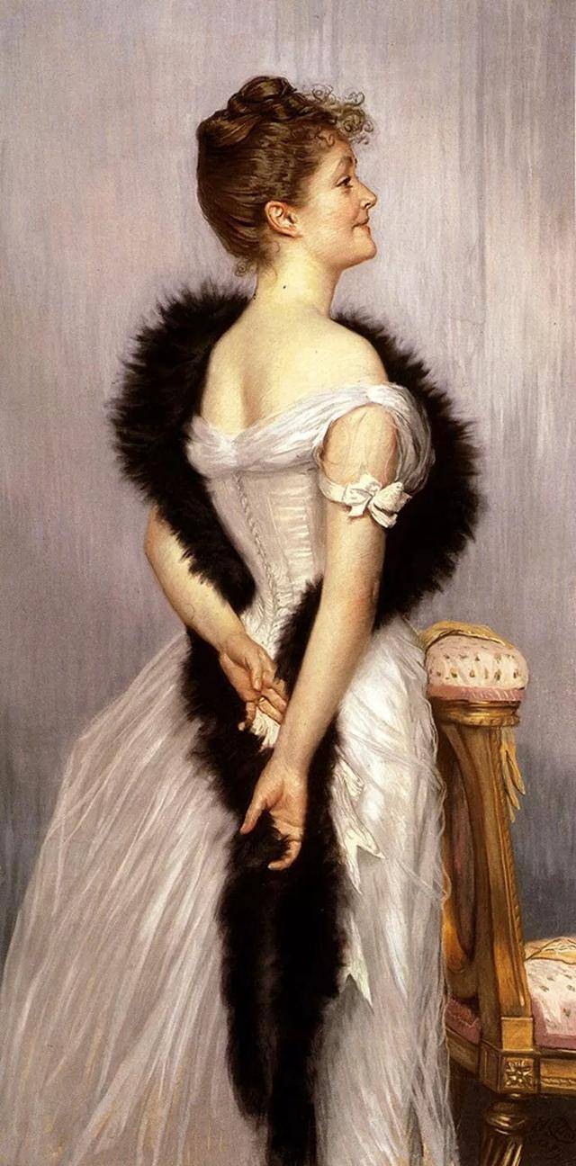 法国新古典主义画家蒂索唯美女性人体油画欣赏