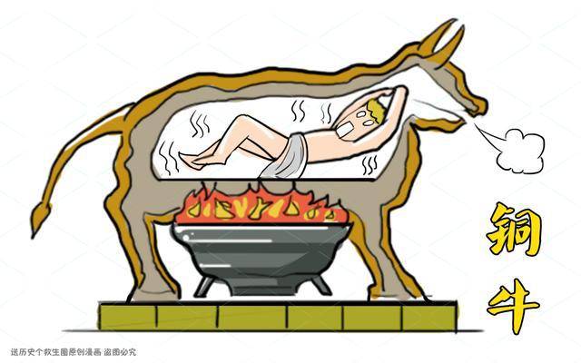 古希腊工匠发明铜牛刑罚,暴君兴奋不已,说:你先进去试试