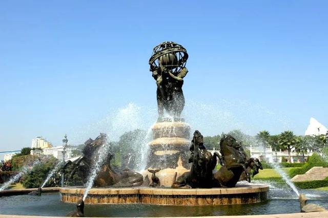 id:021-3343 深圳世界之窗法国四大洲喷泉 图片来源:ccn传媒图片网