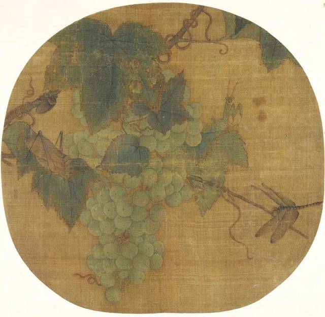 唐辉建｜第2期宋画《葡萄草虫图》临摹班招生（仅需150元！）_搜狐网