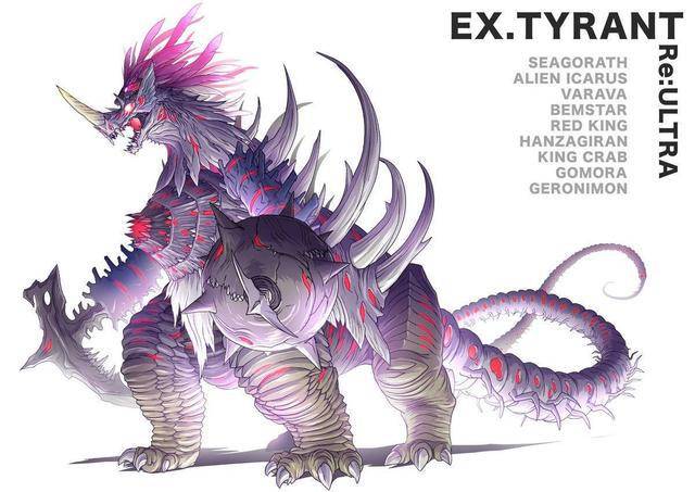 奥特曼系列中五个巨大尾巴的怪兽,大家觉得哪一个最帅气