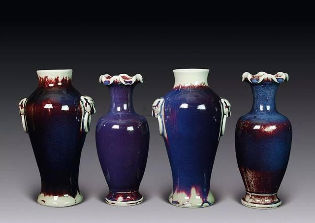 鈞窯.越窯花生2点[完品] 鈞窯花口盤_联邦国际(香港)拍卖有限公司 鈞窯