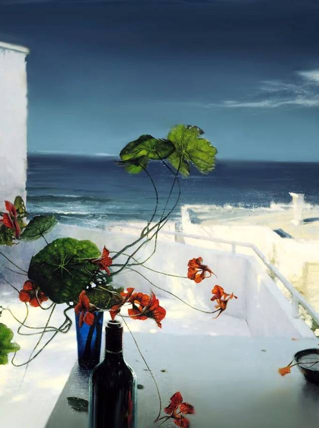 乍一看,观众可能会认为丹尼尔的作品是照片,因为作品有惊人的现实主义