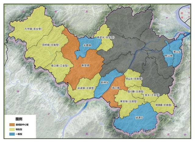 富阳新登地图图片