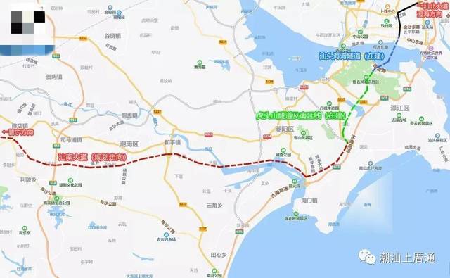 途径潮南的汕南大道,要规划高速铁路线路走向通道?
