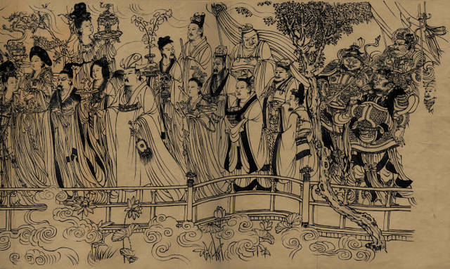 徐悲鸿与命运多舛的国宝《八十七神仙图卷》