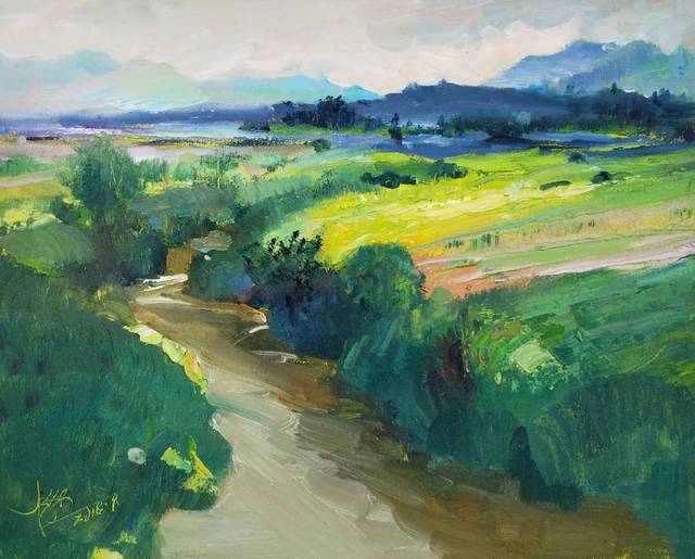 罗平县美术家协会万红美术作品网络展