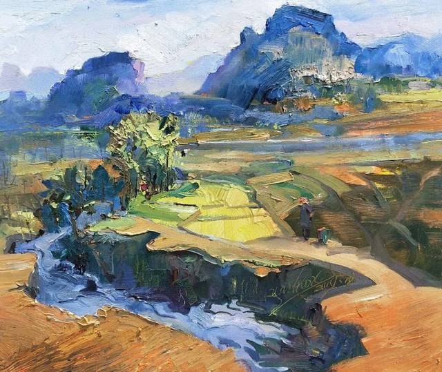 罗平县美术家协会万红美术作品网络展