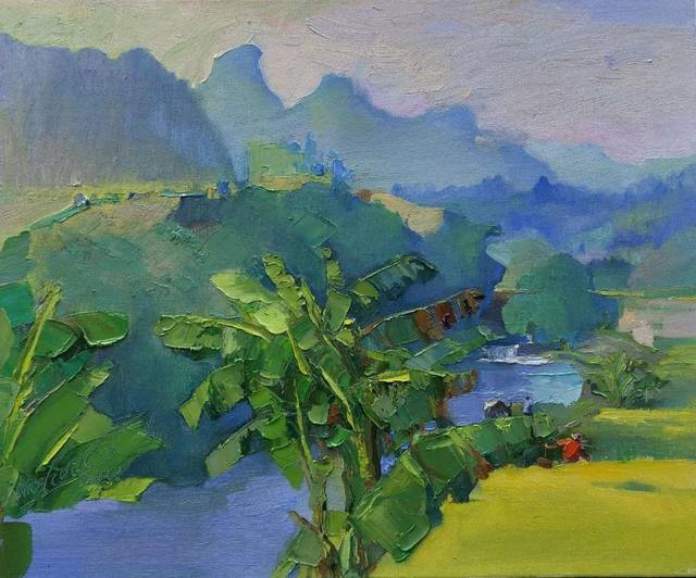 罗平县美术家协会万红美术作品网络展