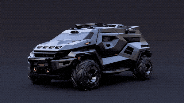 2000匹马力可投入生化作战suv,你见过吗?