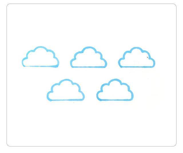 各種天氣的雲朵簡筆畫,你喜歡哪種天氣呢?【圖文 視頻】_手機搜狐網