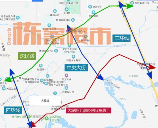 据悉,沈阳市大堤路(谟家-四环东路)快速路工程西起四环路以东,东到