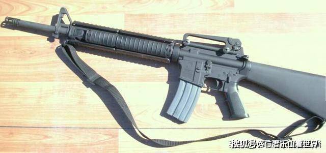 M16A4突击步枪怎么画图片