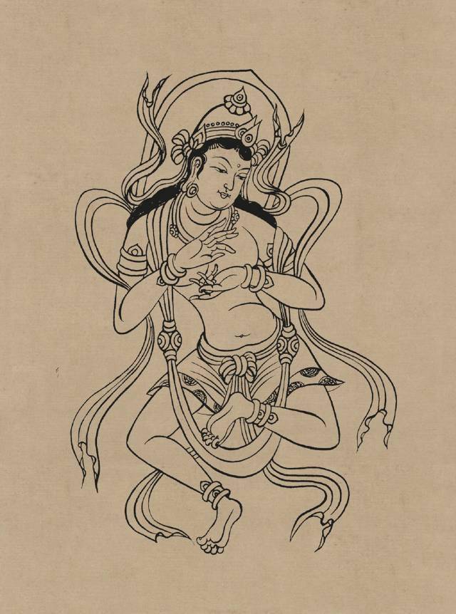 为啥那么多人喜欢永乐宫壁画,敦煌莫高窟,克孜尔壁画线描,高清之美