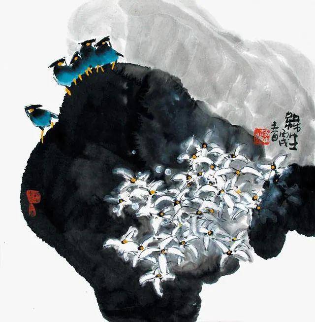 粗放简括,朴实率真,赵梅生先生作品欣赏