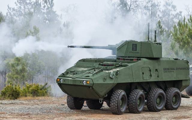 xm813 30毫米链式机关炮开火