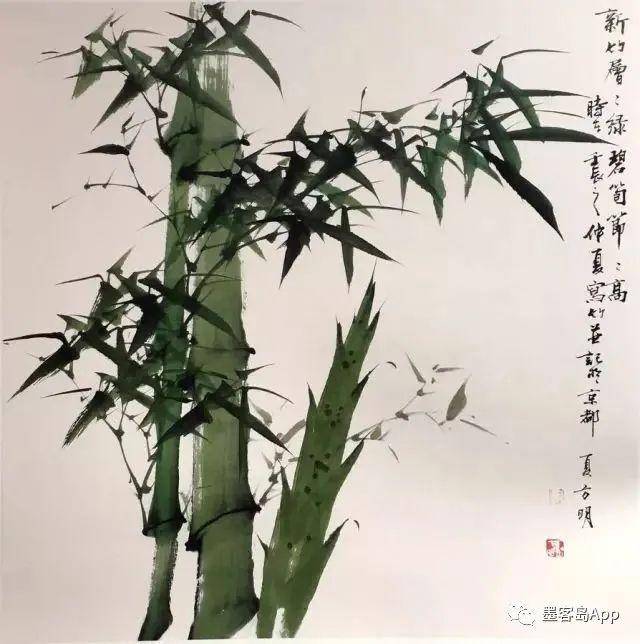 中國畫技法:寫意竹子教程,一學就會!