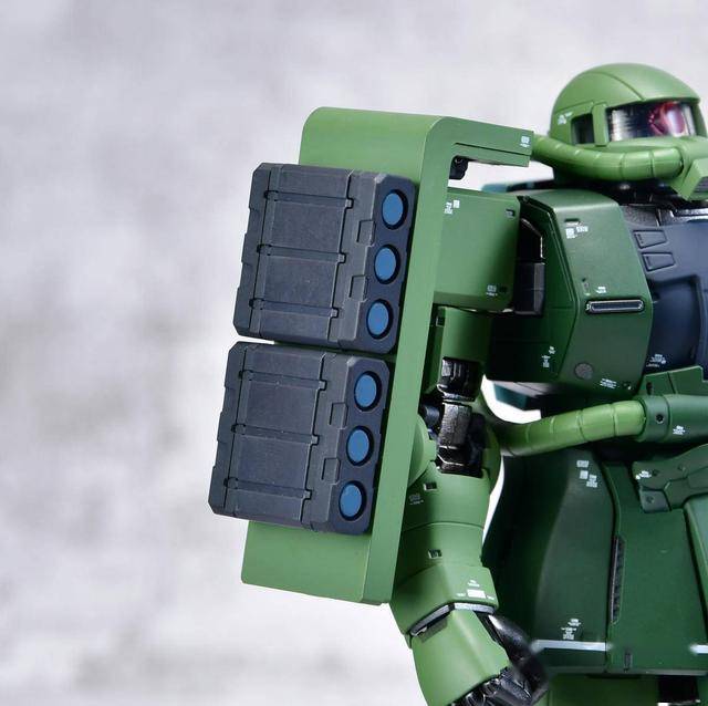 78官测:万代 fix gffmc ms-06c 扎古ii c型