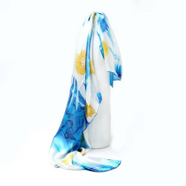 心随丝动与爱同行信华城水拓丝巾diy温情来袭