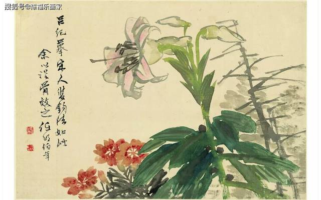 任伯年  花卉 清任伯年| 花卉小品图册