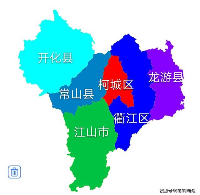 衢州市2区3县1市,建成区面积排名,最大是柯城区,最小是开化县_手机