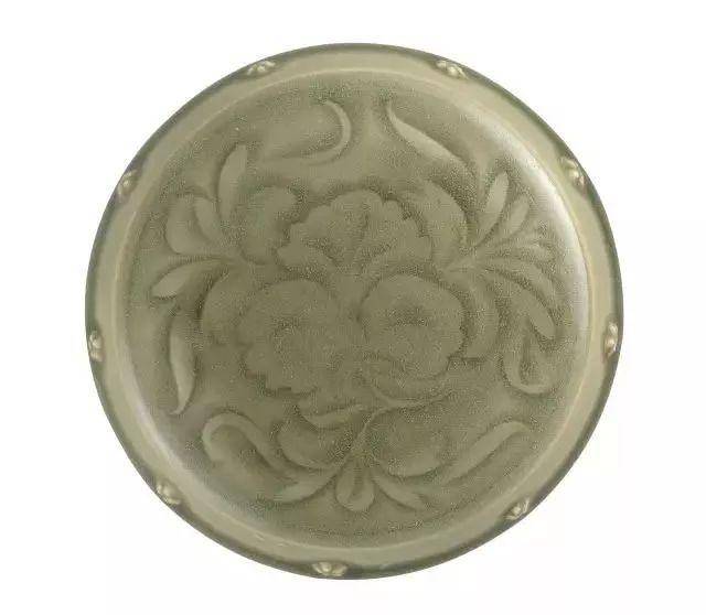 格安，定番人気 【TAKIYA】 中国古美術 『 倣耀州窯青磁刻花文鉢 』青磁