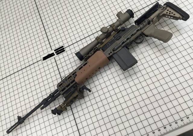 和平精英:稀有空投装备mk14全面解析,远近皆可表现上乘