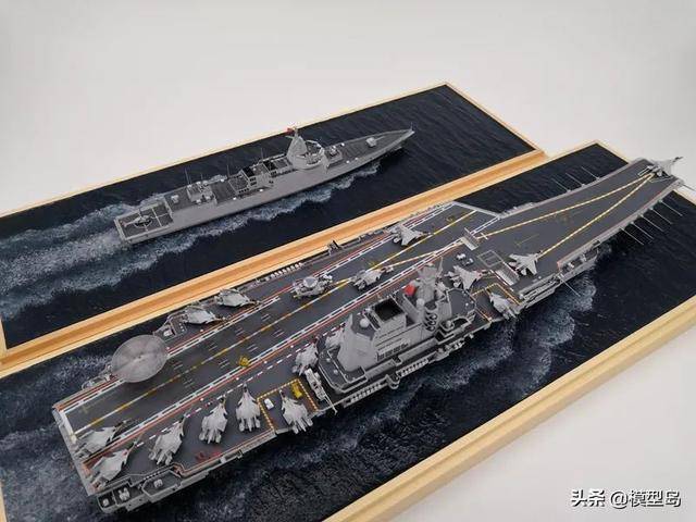 1:700 中国002型山东号航空母舰| 模型作品_手机搜狐网