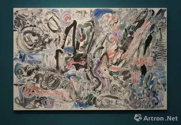 邬建安《五百笔》系列作品 水墨 2016年